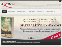 Tablet Screenshot of 47ronin.es